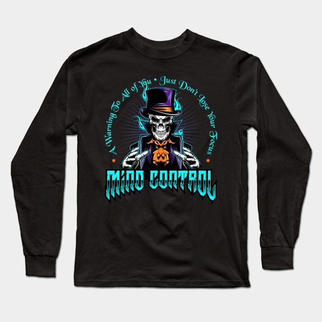 Mind Control Long Sleeve T-Shirt by D3monic